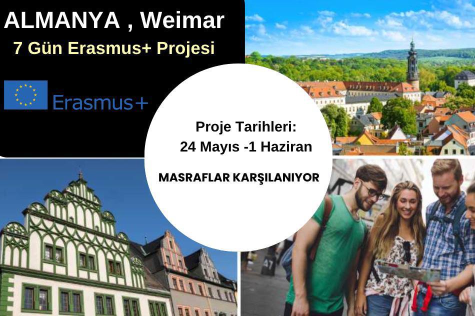 Almanya Weimar 7 Gün Erasmus Projesi