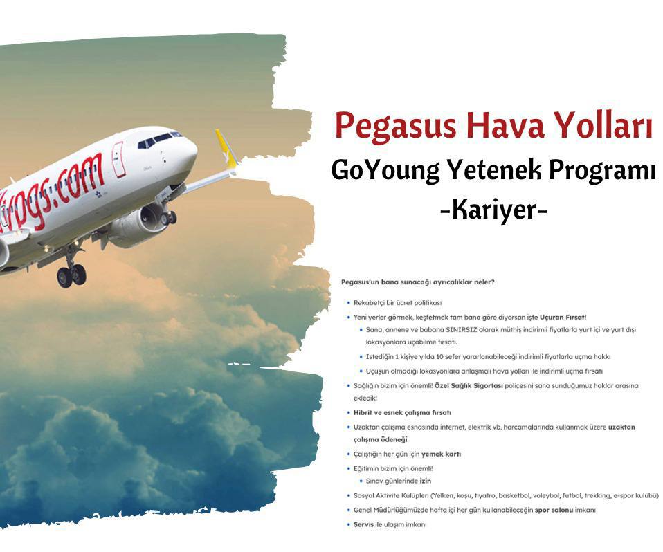 Pegasus Hava Yolları GoYoung Yetenek Programı