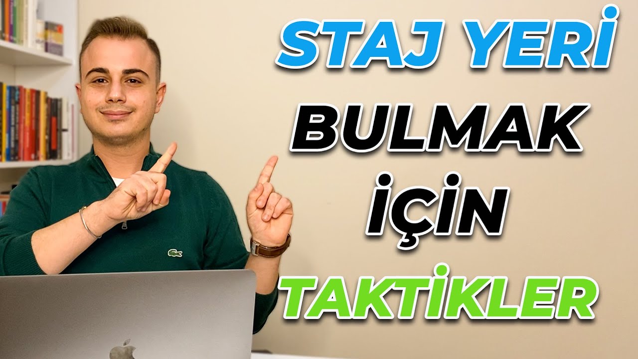 staj yeri bulma sorumluluğu